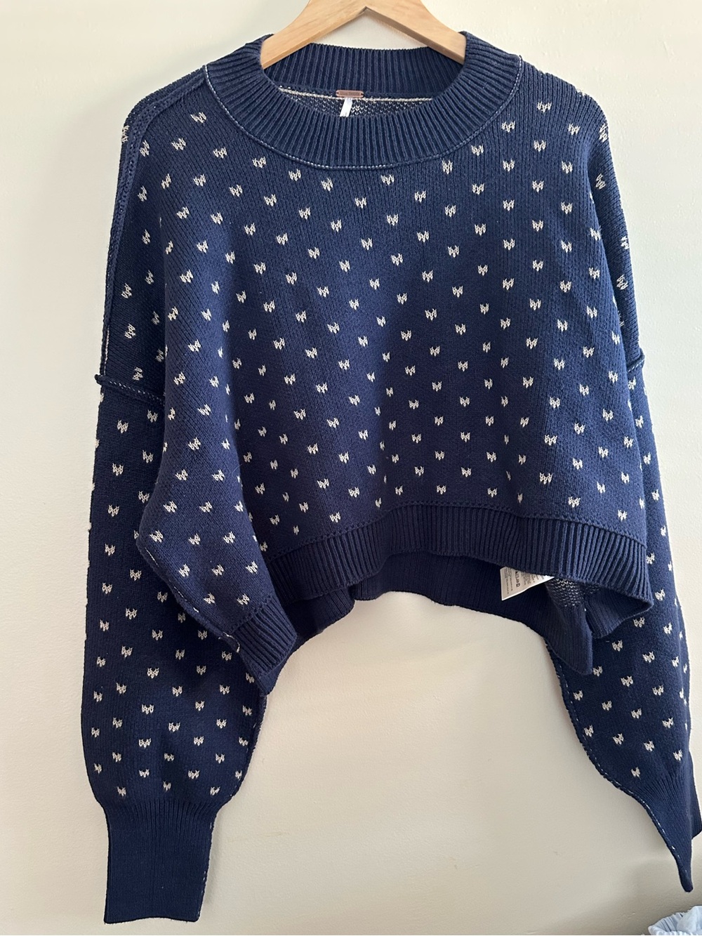 Free People The Pattern Easy Street Crop Sweater